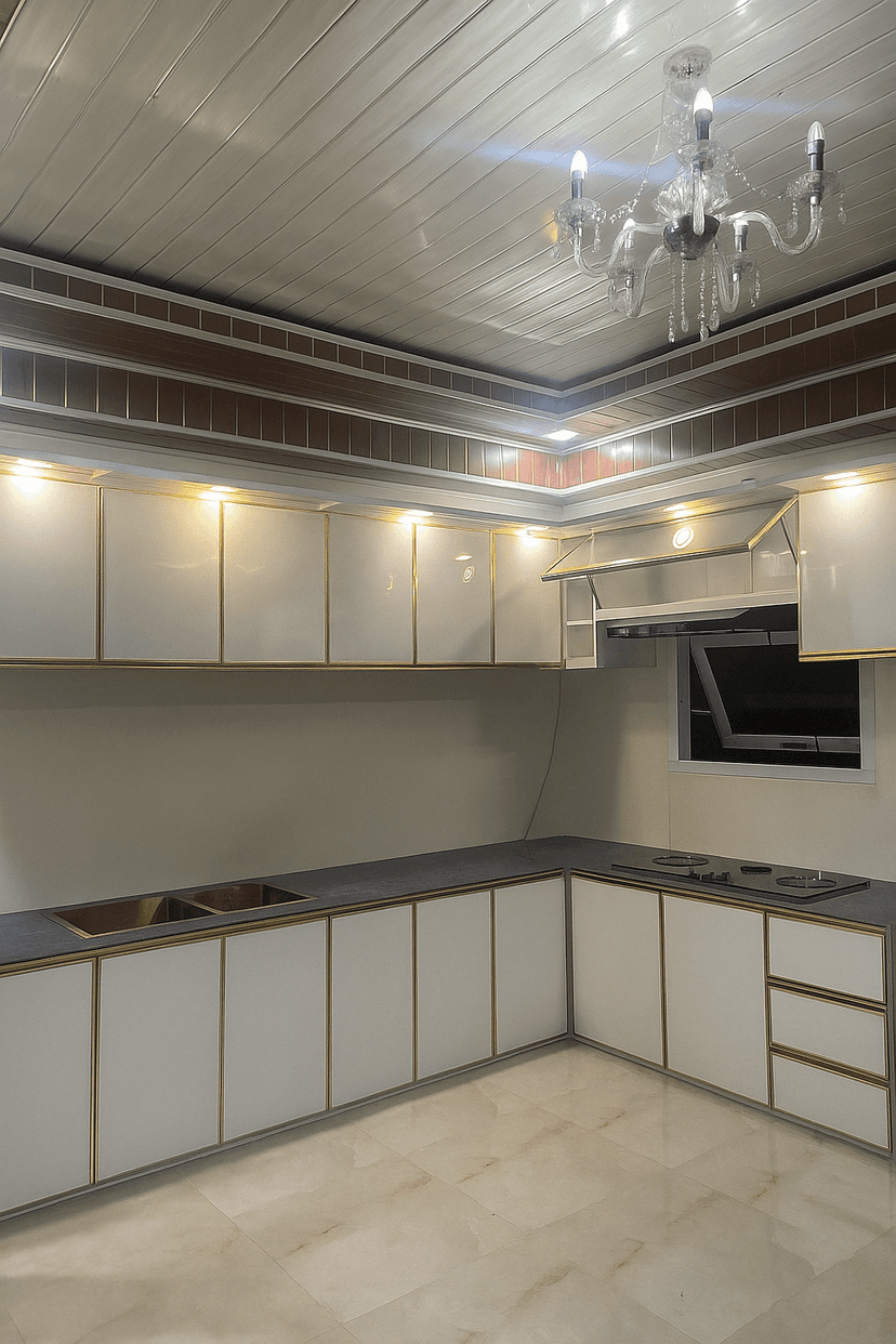 Inspirasi Desain Kitchen Set Aluminium Anti Rayap